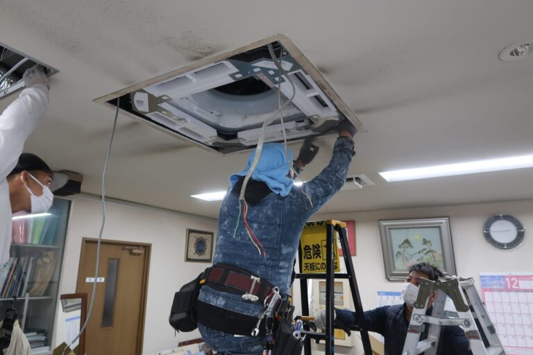 換気と省エネを両立。全熱交換器を設置しました