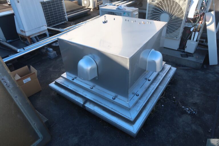換気と省エネを両立。全熱交換器を設置しました