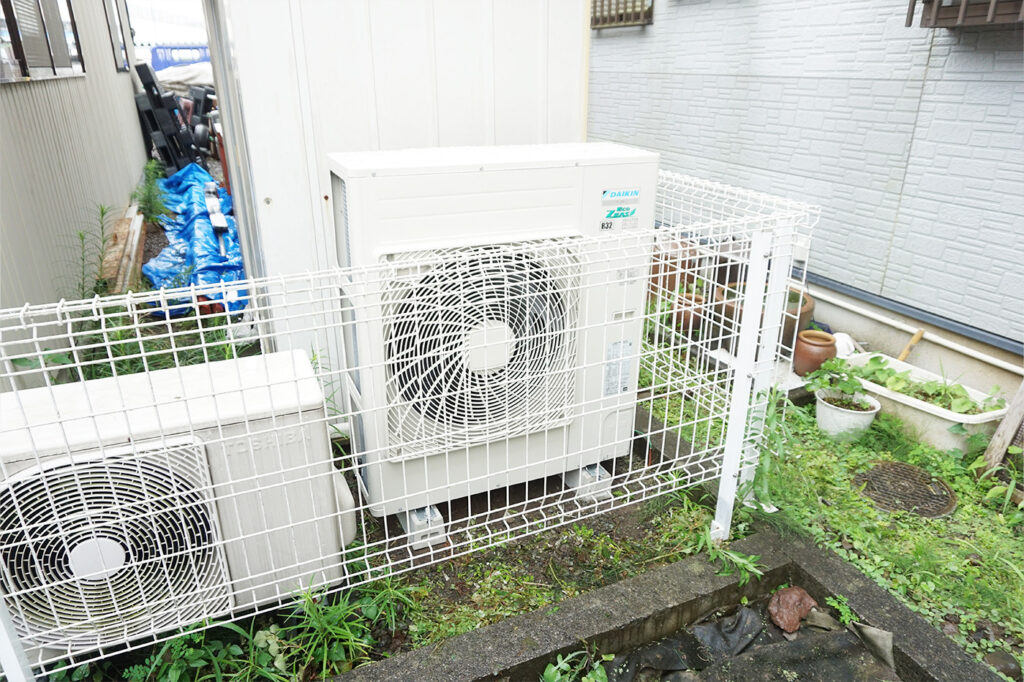 冷媒R-22使用のエアコンを更新しました